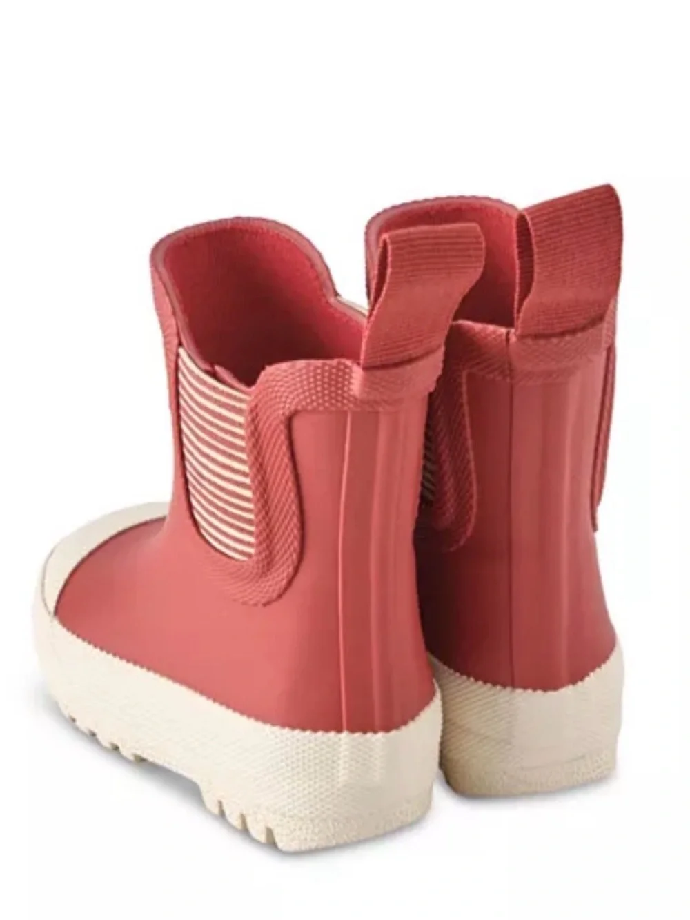 Pehr Unisex New Red Waterproof Pull-On Rain Boots